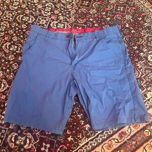 Men’s Wrangler outdoor blue shorts